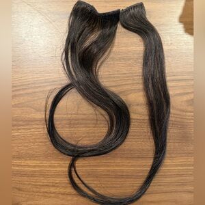 Human Hair Extensions Dark Brown